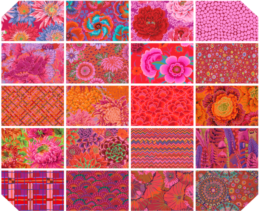 Classics Plus - 5&quot; Charm Pack- 42pcs || Classic Plus || Kaffe Fassett Collective