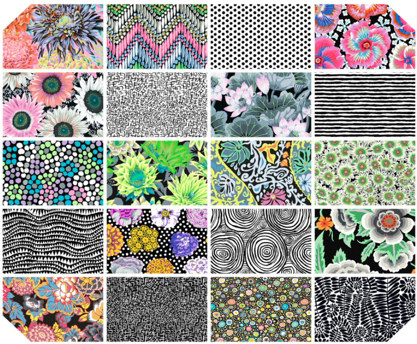 Classics Plus - 5&quot; Charm Pack- 42pcs || Classic Plus || Kaffe Fassett Collective