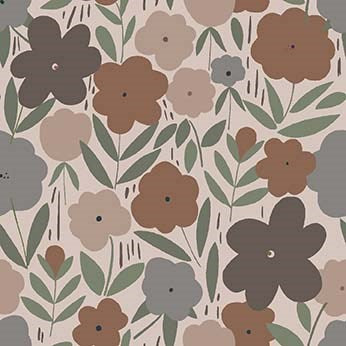 FOX & FERN - INFLORESCENCE || TAUPE || Dear Stella