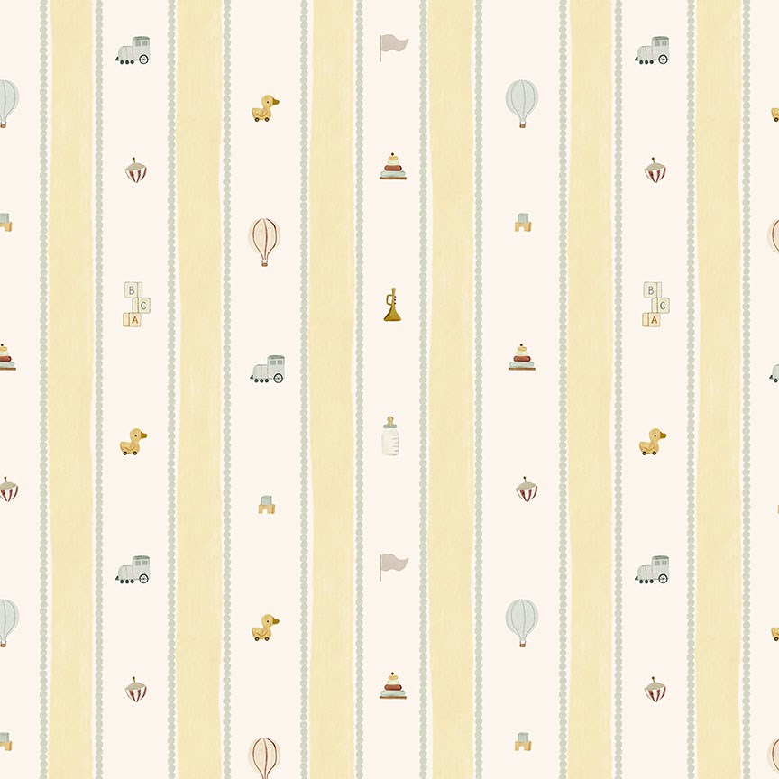 SMALL WONDER - HEIRLOOM WALLPAPER || MULTI || Dear Stella