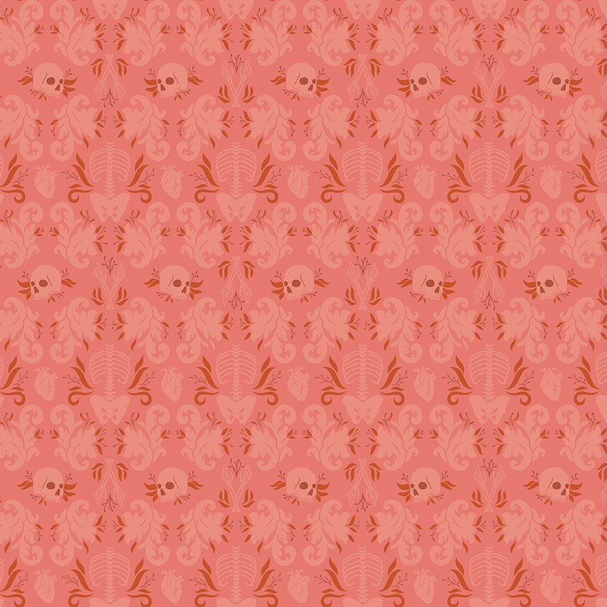 DAMASK FATALE REDEUX - DAMASK FATALE REDEUX || FIRE CORAL || Dear Stella