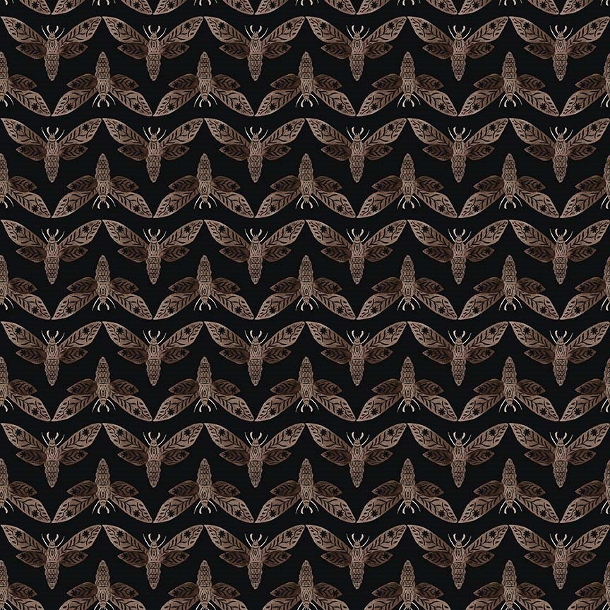 WILD & FREE - MOTHS || EBONY || Dear Stella