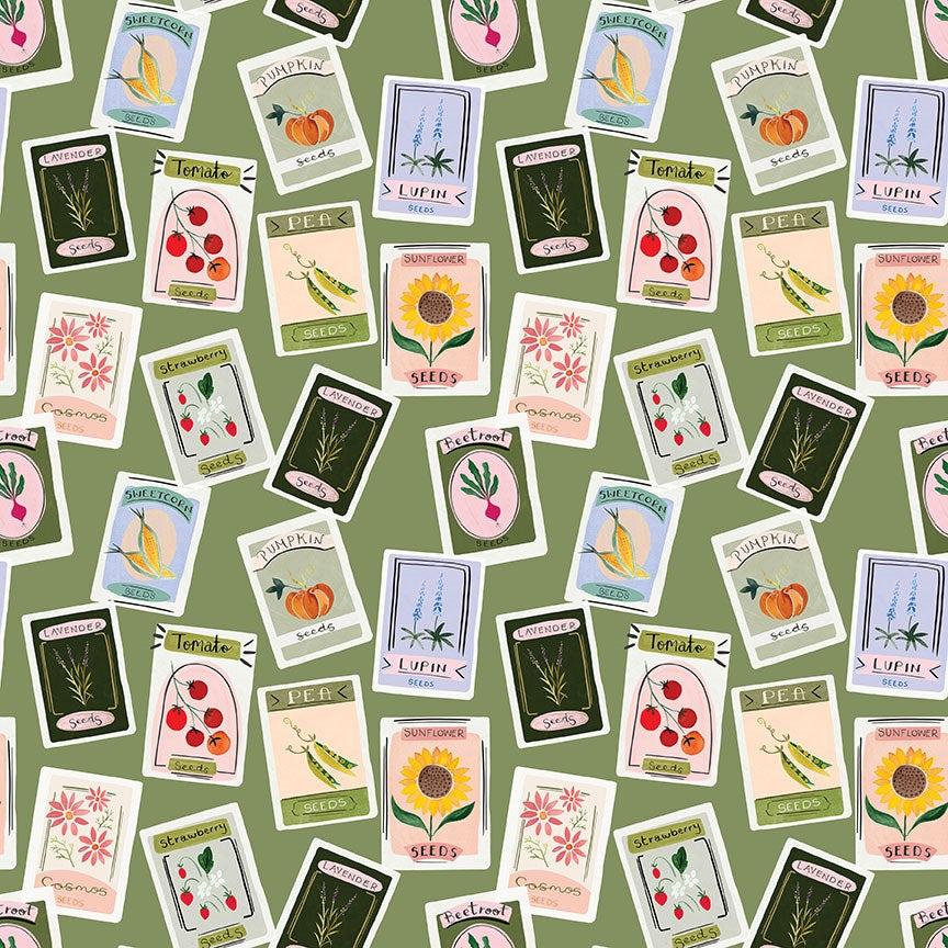 GRANDMA'S GARDEN - SEED PACKS || GRASS || Dear Stella
