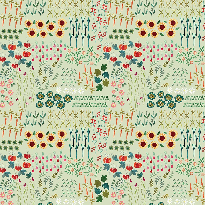 GRANDMA'S GARDEN - VEGETABLE PATCH || FERN || Dear Stella
