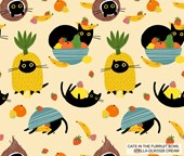 FURRUIT COCKTAIL - CATS IN THE FURRUIT BOWL || CREAM || Dear Stella