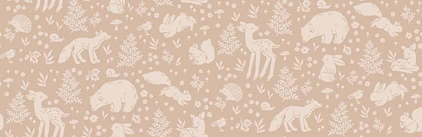 ABCS OF LOVE - WOODLAND WANDERERS || TAN || Dear Stella