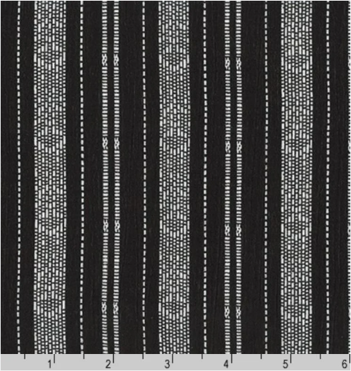 R193-1019 Black II Rayon Twill Yarn Dye