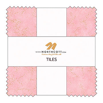 TILES - BUBBLE GUM TUT FRU || SHIMMER BASICS || Northcott Basic
