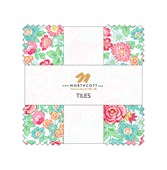 10"TILES -  || QUILTING IN BLOOM || Northcott Studio