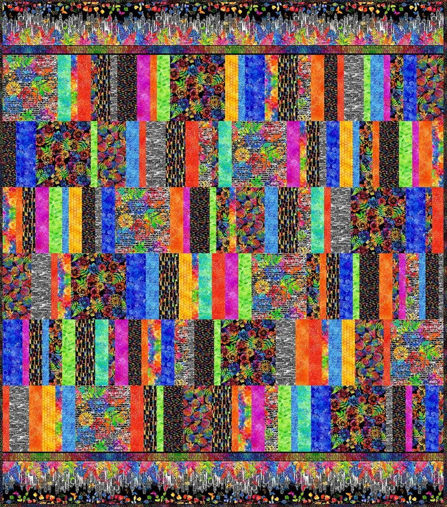 Urban Jungle II - Strip || Quilt Pattern || In the Beginning