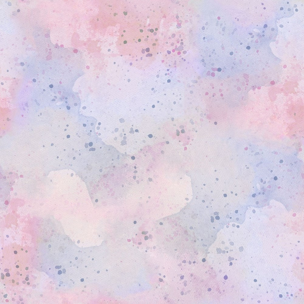 W110-032-656 / Watercolor Texture - Purple || Rainbow in the Vale || White Owl Textiles