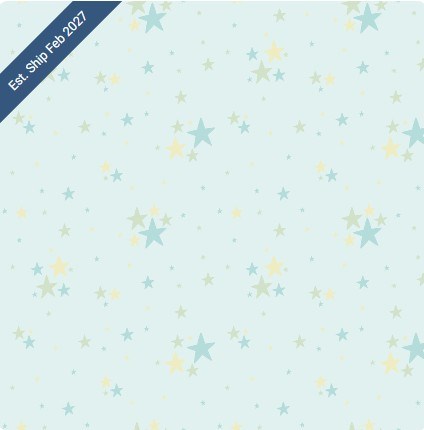 W190-008-773 / Stars - Sky || Woodland Lullaby || White Owl Textiles