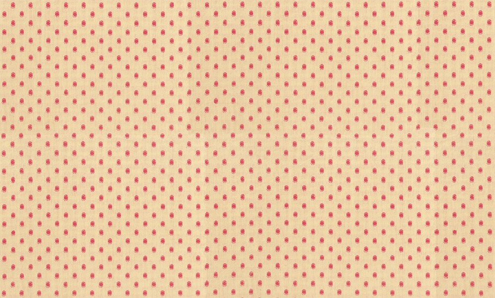 DROPLETS - ROUGE || GARDEN VARIETY || Anna Maria Textiles Studio