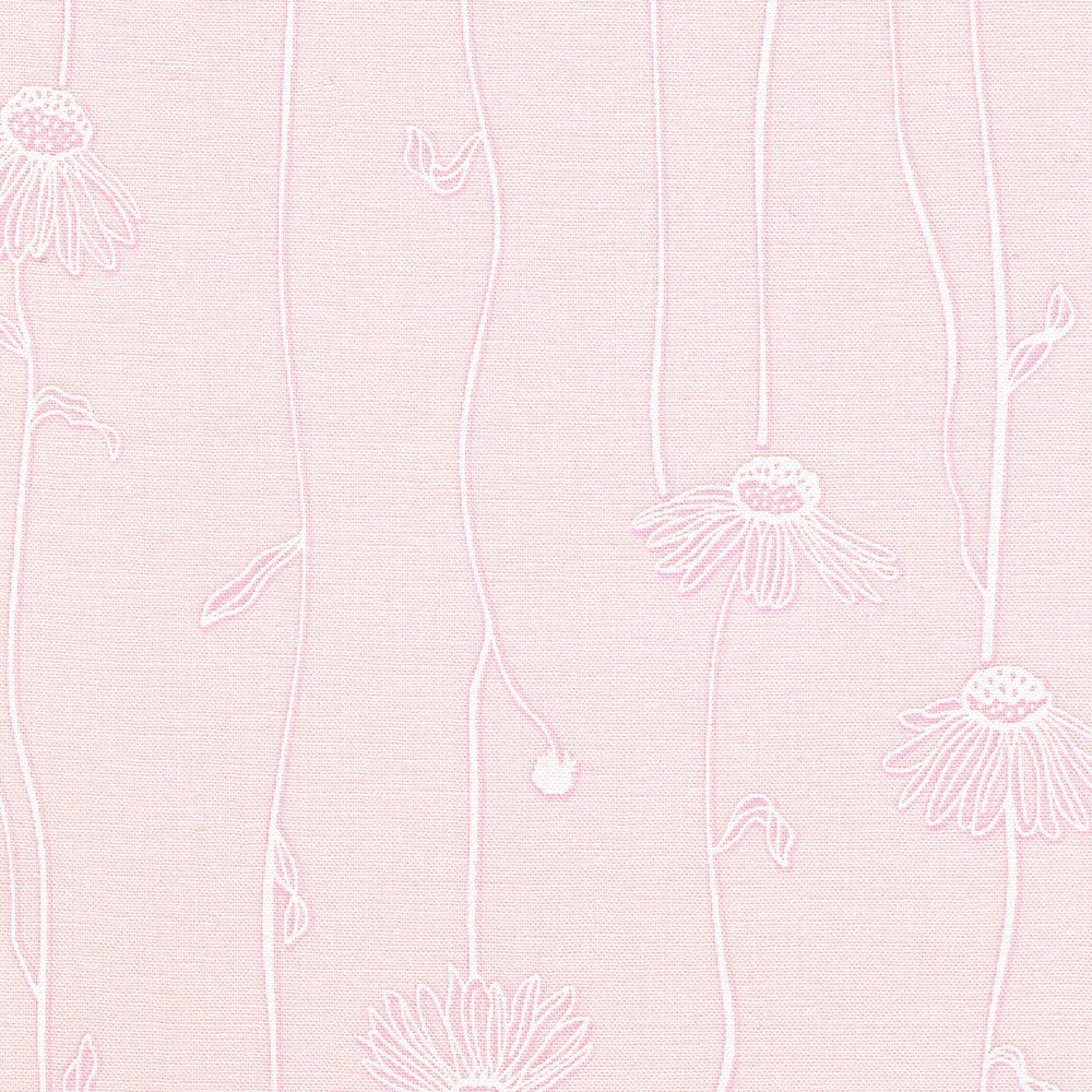 WEL-23349-416 || CONE FLOWERS PEARL PINK || ALABASTER HUES || Robert Kaufman