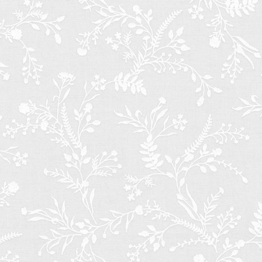 WEL-23351-1 || BRANCHES WHITE || ALABASTER HUES || Robert Kaufman