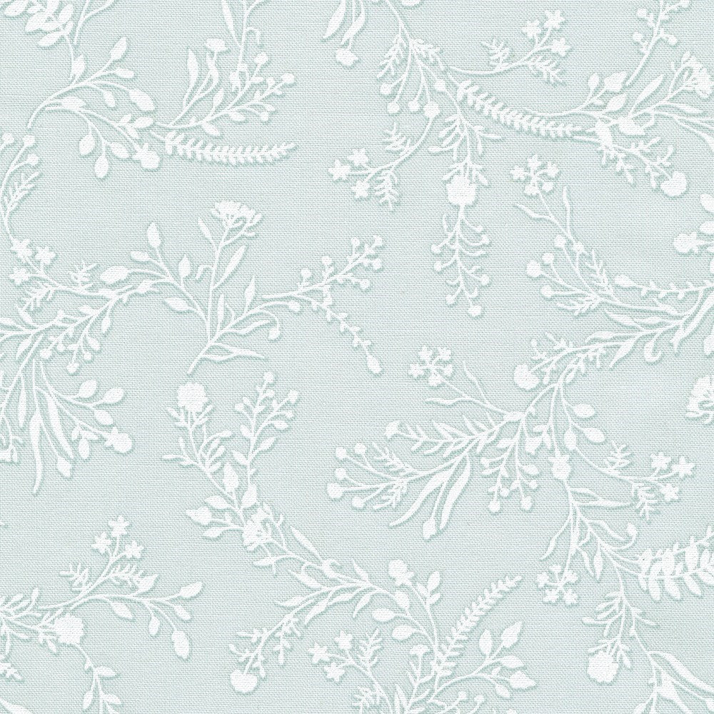 WEL-23351-245 || BRANCHES MIST || ALABASTER HUES || Robert Kaufman