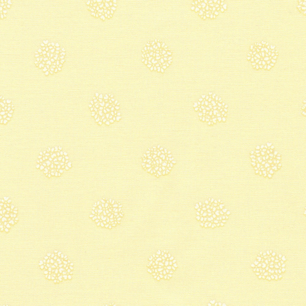 WEL-23352-130 || CLOUD PUFFS SUNSHINE || ALABASTER HUES || Robert Kaufman
