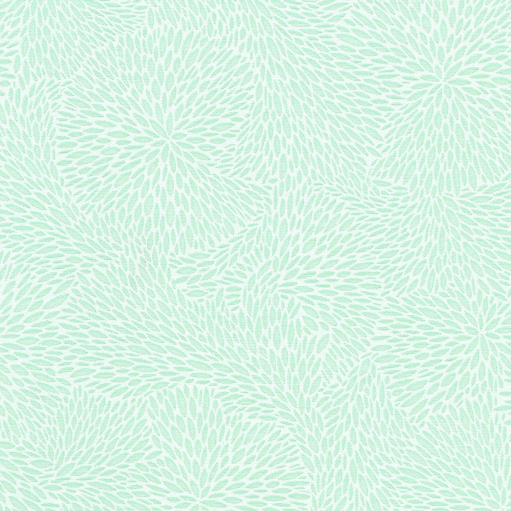 WEL-23353-32 || PETALS MINT || ALABASTER HUES || Robert Kaufman