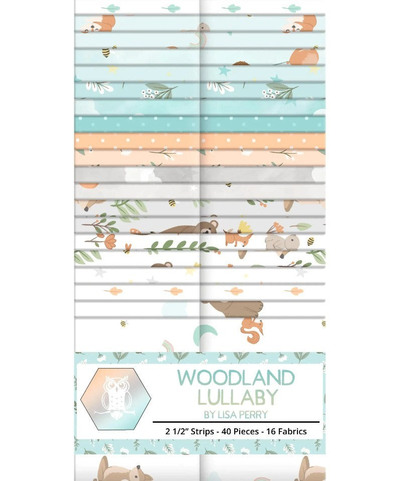 Woodland Lullaby-2.5 / 2-4 Pieces of Each Print || Woodland Lullaby || White Owl Textiles