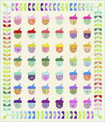 Tiny Beasts - Nutty - Quilt Kit II Tula Pink