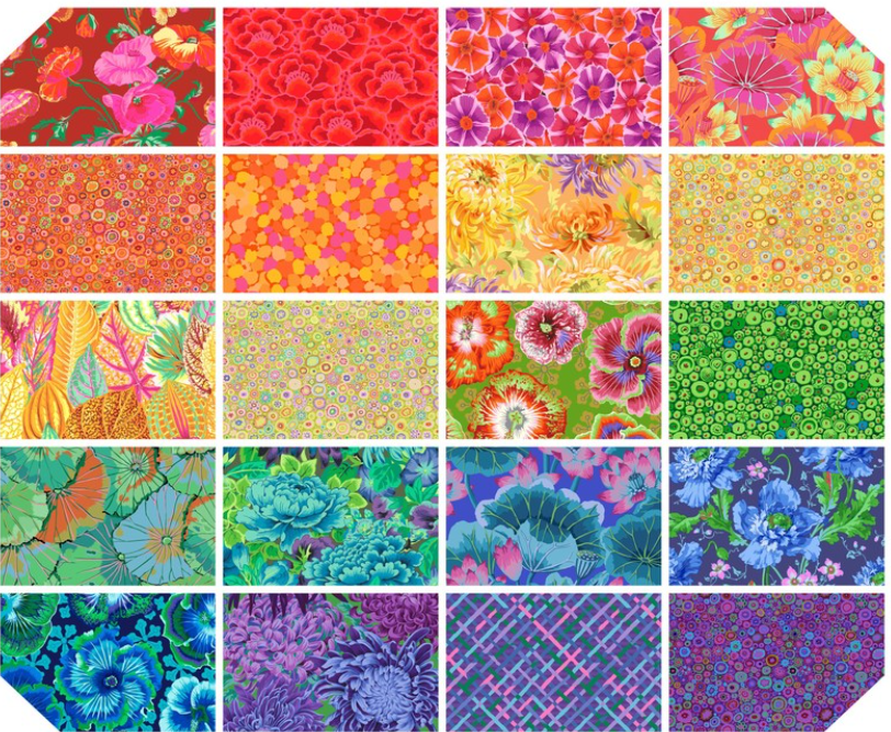 Classics Plus - 5&quot; Charm Pack- 42pcs || Classic Plus || Kaffe Fassett Collective