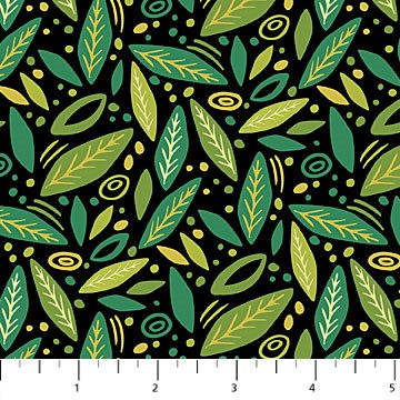 Leaves - BLACK II AVOCADO LOVE