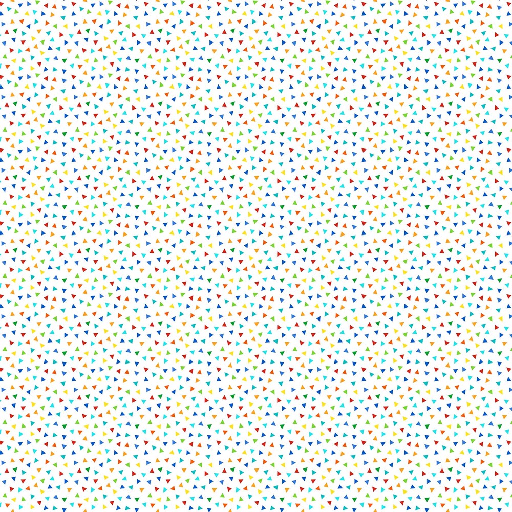 MULTI COLOR TRIANGLE - WHITE MULTI II FUN &amp; GAMES