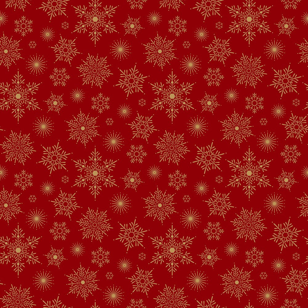 Snowflake - Red ll Sparkle