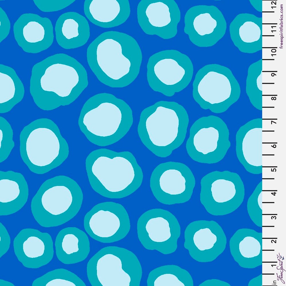 Fish Lips - Blue II Feb-23 II Kaffe Fassett Collective