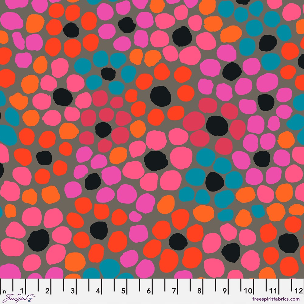 Flower Dot - Grey II  Feb-22  II Kaffe Fassett Collective