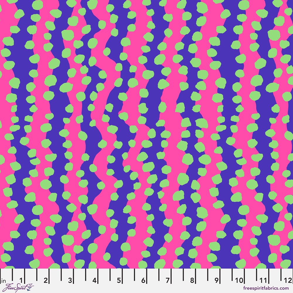 Bubble Stripe - Pink II  Aug-22  II Kaffe Fassett Collective