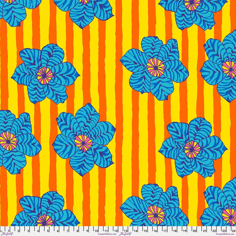 Zebra Lily - Orange II Aug-23 II Kaffe Fassett Collective
