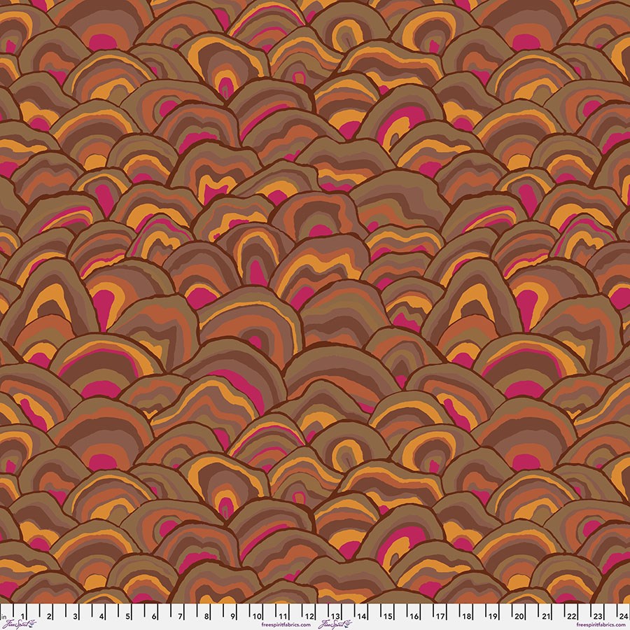 Wobble - Brown ll August 2024 ll Kaffe Fassett Collective