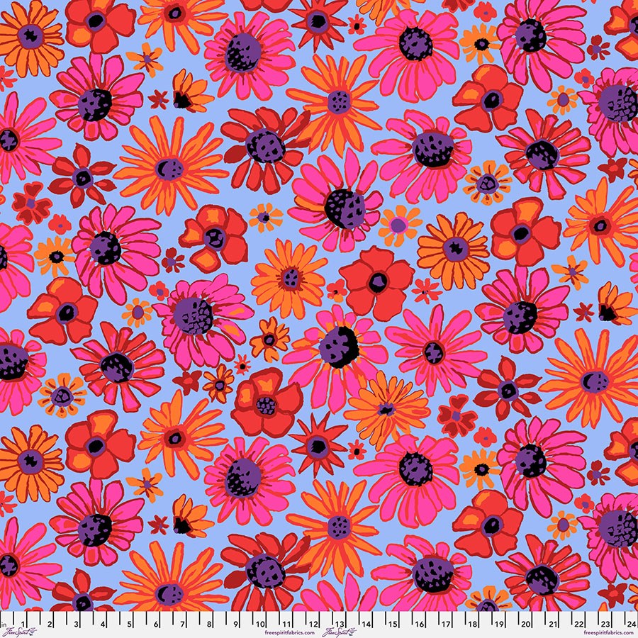 Bloomers - Lilac ll August 2024 ll Kaffe Fassett Collective