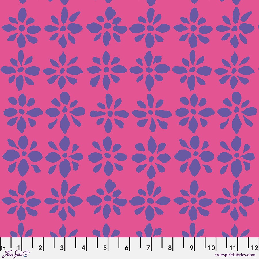 Snow Flower - Pink ll August 2024 ll Kaffe Fassett Collective