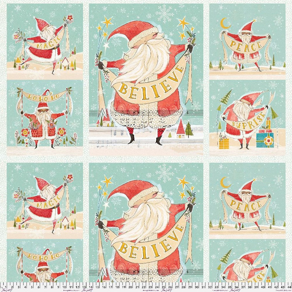 Santa Wishes - Panel II Love Santa II Cori Dantini