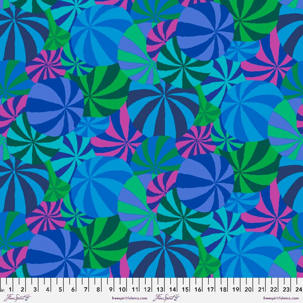 Beach Balls  - Blue II  85 and Fabulous  II Kaffe Fassett Collective