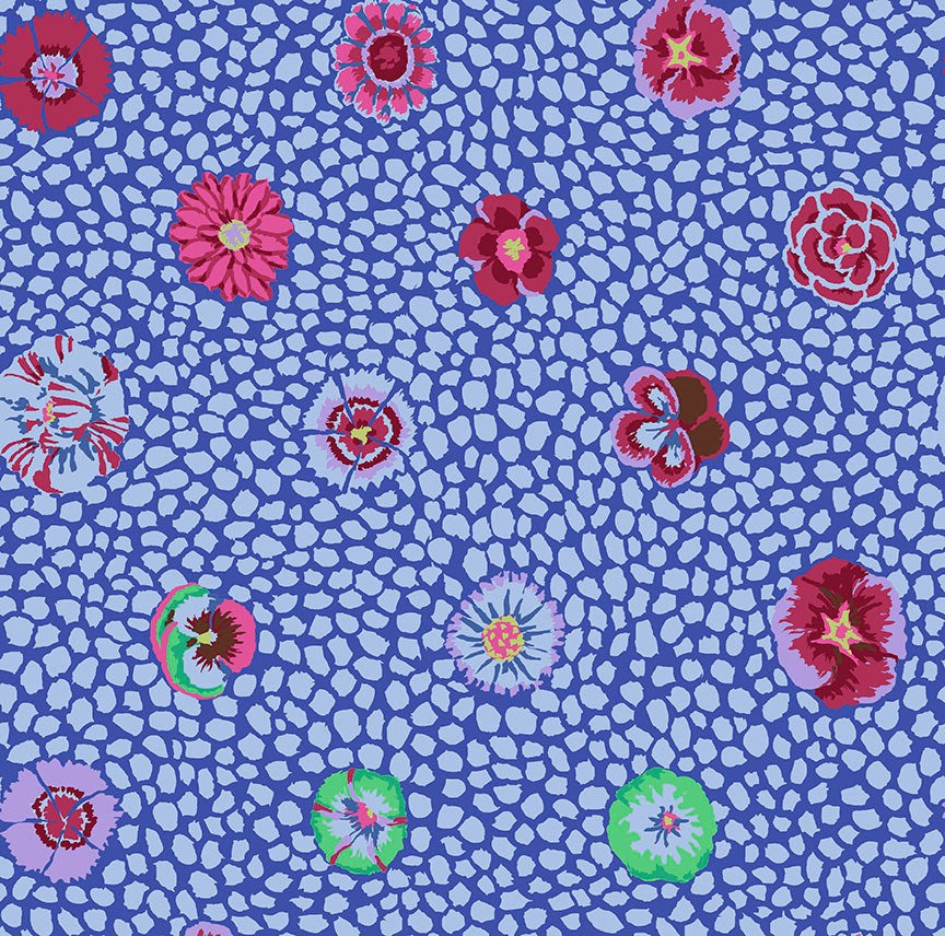 Guinea Flower - Cobalt II Classics II Kaffe Fassett Collective