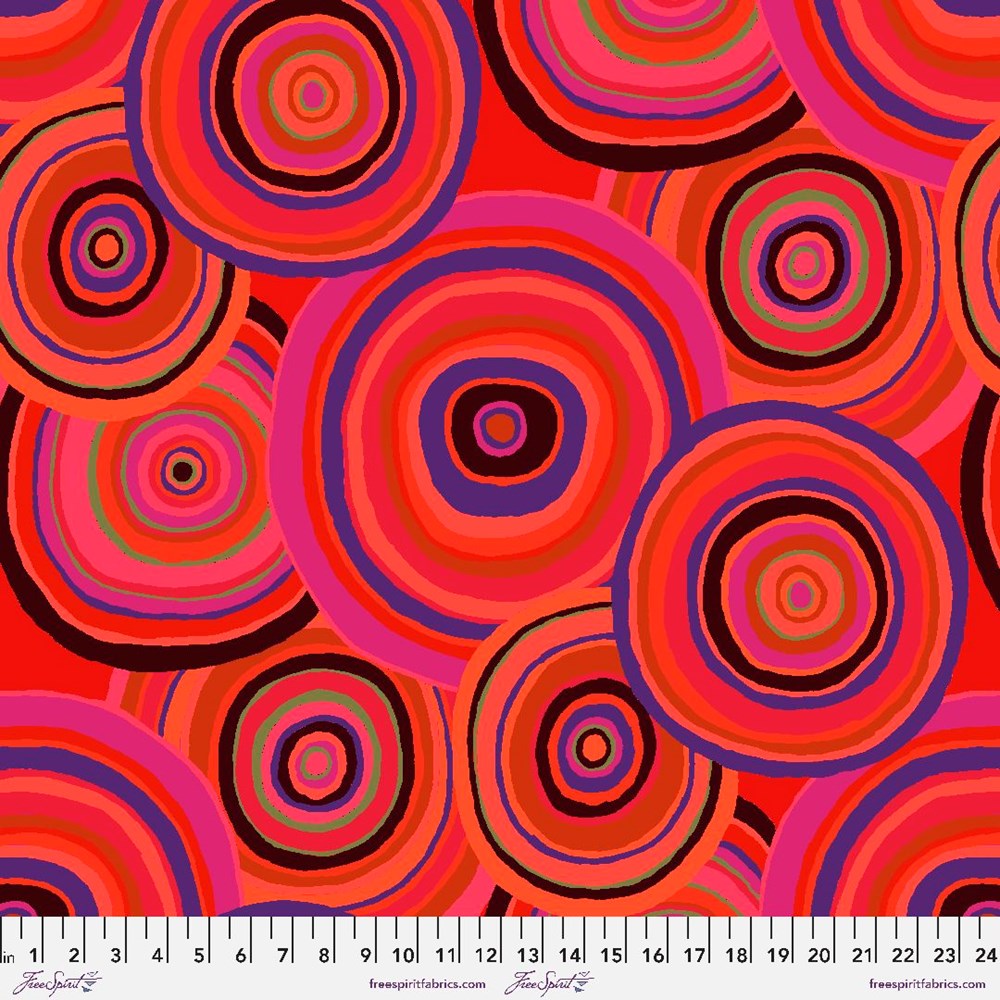 Targets - Red II  85 and Fabulous  II Kaffe Fassett Collective