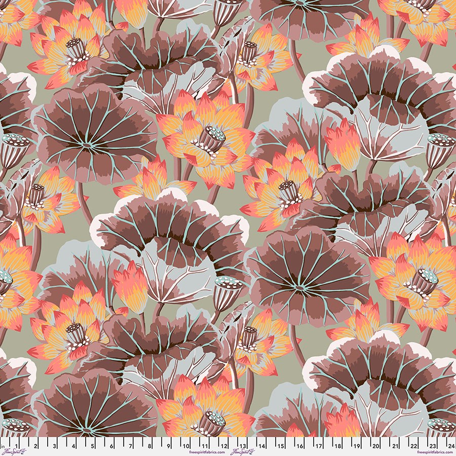 Lake Blossoms - Antique II Kaffe Fassett Collective - August 2023 (ex US Shipping Aug 23) II Kaffe Fassett Collective