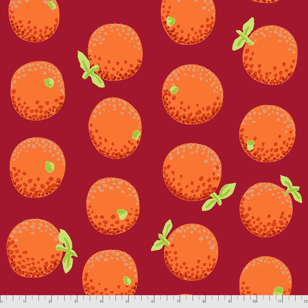 Oranges - Maroon II  Aug-21  II Kaffe Fassett Collective