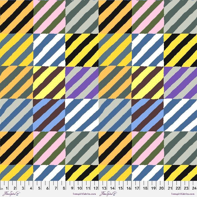 Regimental Ties - Contrast II  Feb-22  II Kaffe Fassett Collective