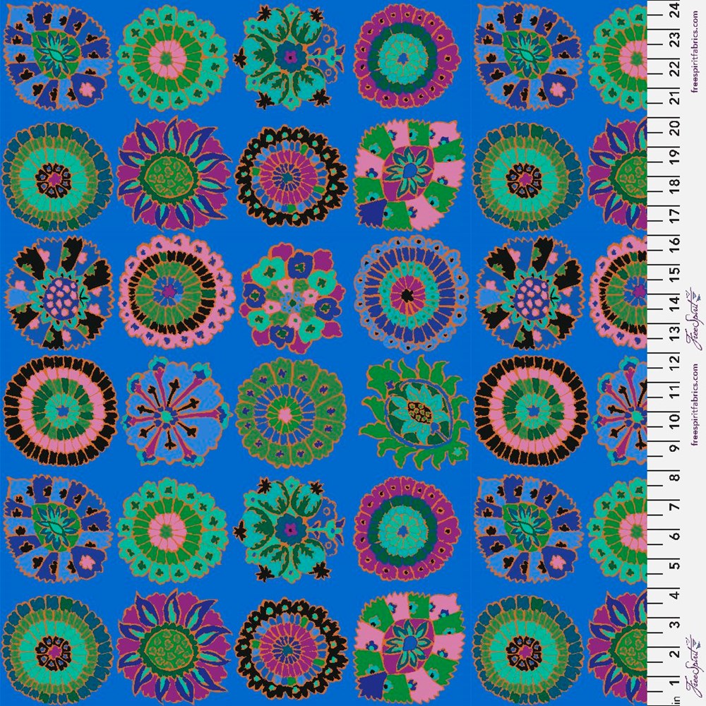 Carpet Cookies - Blue II Feb-23 II Kaffe Fassett Collective