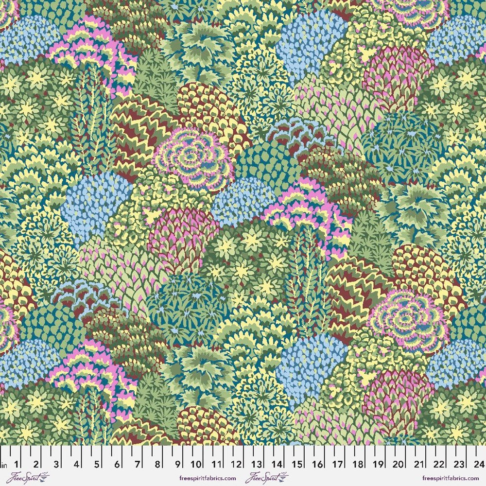 Large Oriental Trees - Stone II  85 and Fabulous  II Kaffe Fassett Collective