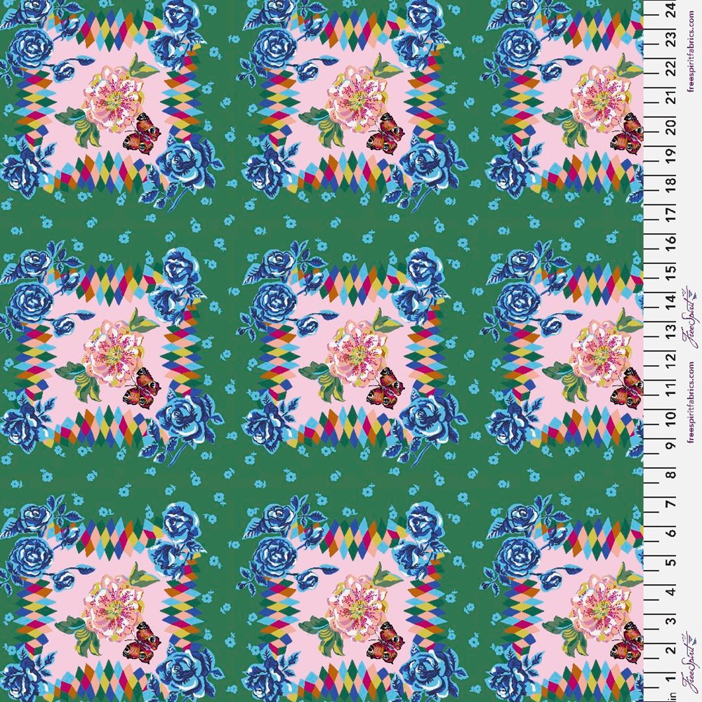 Cushion - Jade II Mon Jardin II Nathalie Lete