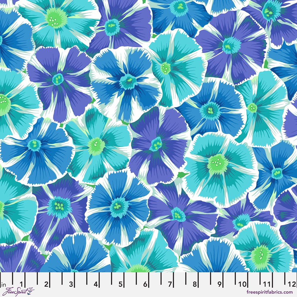 Pinwheels - Blue II  Aug-22  II Kaffe Fassett Collective