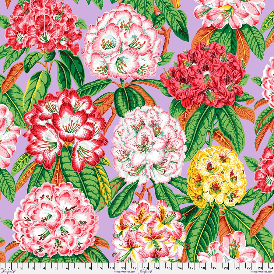 Rhododendrons - Lavender II Aug-23 II Kaffe Fassett Collective