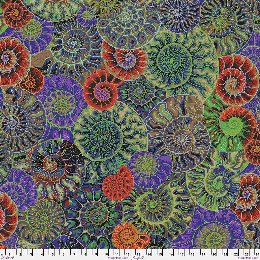 Ammonites - Dark ll August 2024 ll Kaffe Fassett Collective
