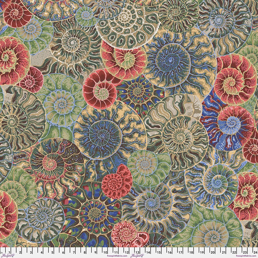 Ammonites - Neutral ll August 2024 ll Kaffe Fassett Collective