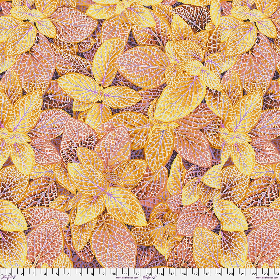 Fittonia - Gold ll August 2024 ll Kaffe Fassett Collective